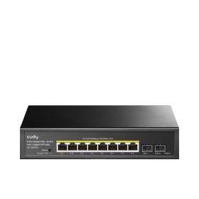 Cudy GS1008PS2 switch No administrado Gigabit Ethernet (10 100 1000) Energía sobre Ethernet (PoE) Negro