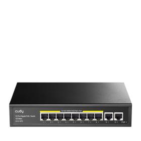 Cudy GS1010PE network switch Gigabit Ethernet (10 100 1000) Power over Ethernet (PoE) Black