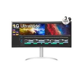 LG 38WP85CP-W computer monitor 96.5 cm (38") 3840 x 1600 pixels Quad HD+ Silver