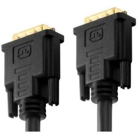 PureLink DVI-D M-M 7.5m DVI cable Black