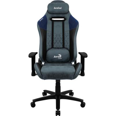 Aerocool DUKE AeroSuede Universal gaming chair Black, Blue
