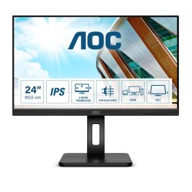 AOC P2 24P2C LED display 60.5 cm (23.8") 1920 x 1080 pixels Full HD Black