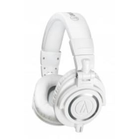 Audio-Technica ATH-M50XWH headphones headset Wired Head-band Music White