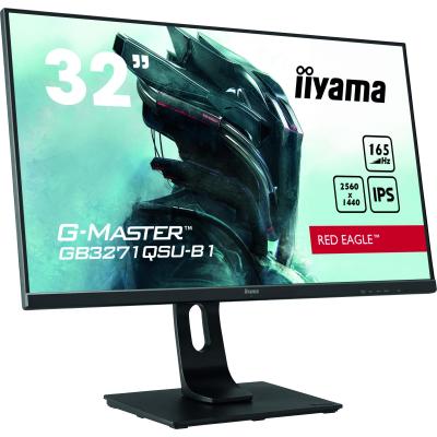 iiyama G-MASTER GB3271QSU-B1 Monitor PC 80 cm (31.5") 2560 x 1440 Pixel Wide Quad HD LED Nero