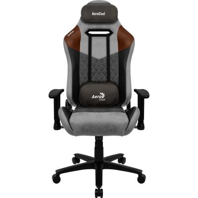 Aerocool DUKE AeroSuede Universal gaming chair Black, Brown, Grey