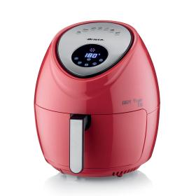 Ariete 4618 Single 5.5 L Stand-alone 1800 W Hot air fryer Red, Stainless steel