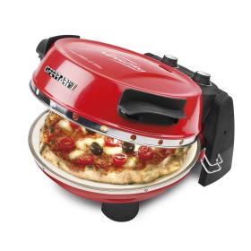 G3 Ferrari G10032 Pizzamacher Ofen 1 Pizza Pizzen 1200 W Schwarz, Rot