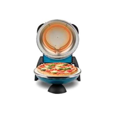 G3 Ferrari Delizia Pizzamacher Ofen 1 Pizza Pizzen 1200 W Schwarz, Blau