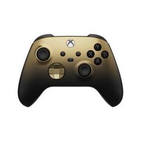 Microsoft Xbox Gold Shadow Special Edition Noir, Or Bluetooth USB Manette de jeu Analogique Numérique Android, PC, Xbox Series