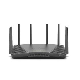 Synology RT6600ax Router WiFi6 1xWAN 3xGbE 1x2.5Gb router inalámbrico Tribanda (2,4 GHz 5 GHz 5 GHz) Negro