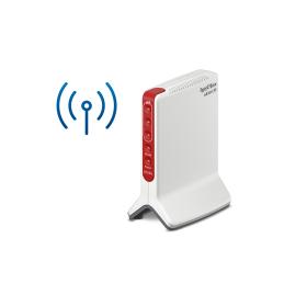 FRITZ!Box Box 6820 LTE International routeur sans fil Gigabit Ethernet Monobande (2,4 GHz) 4G Rouge, Blanc