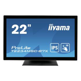 iiyama ProLite T2234MSC-B7X computer monitor 54.6 cm (21.5") 1920 x 1080 pixels Full HD Touchscreen Black