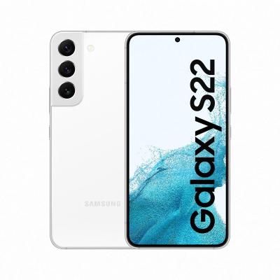 Samsung Galaxy S22 SM-S901B 15,5 cm (6.1") SIM doble Android 12 5G USB Tipo C 8 GB 256 GB 3700 mAh Blanco