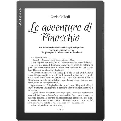 PocketBook InkPad Lite Liseuse Écran tactile 8 Go Wifi Noir, Gris