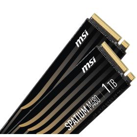 MSI SPATIUM M480 M.2 1 TB PCI Express 4.0 3D NAND NVMe