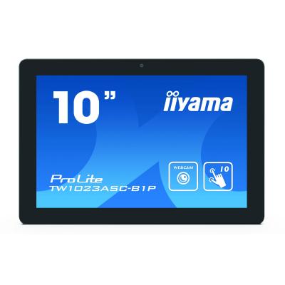 iiyama TW1023ASC-B1P écrans d’affichage de salle de réunion 25,6 cm (10.1") 1280 x 800 pixels LED 802.11b, 802.11g, Wi-Fi 4