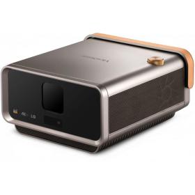 Viewsonic X11-4K videoproyector Proyector de alcance estándar LED 4K (4096x2400) 3D Negro, Marrón claro, Plata