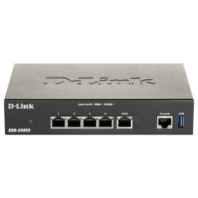 D-Link DSR-250V2 routeur sans fil Gigabit Ethernet Noir