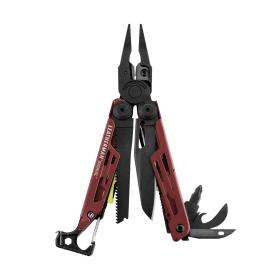 Leatherman Signal multi tool pliers Pocket-size 19 tools Crimson