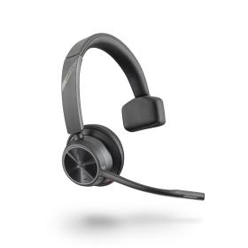 POLY Voyager 4310 UC Headset Wired & Wireless Head-band Office Call center USB Type-C Bluetooth Black