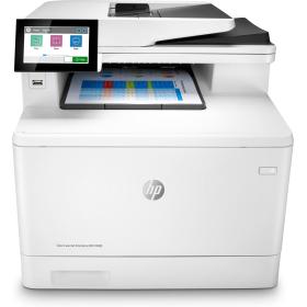 HP Color LaserJet Enterprise MFP M480f, Color, Printer for Business, Print, copy, scan, fax, Compact Size Strong Security