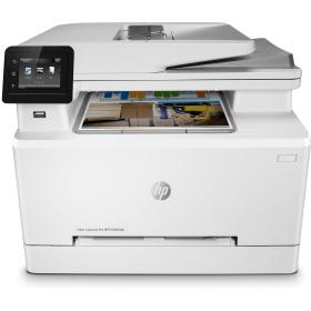 HP Color LaserJet Pro MFP M282nw, Print, Copy, Scan, Front-facing USB printing Scan to email 50-sheet uncurled ADF